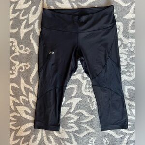Under Armour Capri Pants Sheer Compression Heat Geat Athletic Size XL